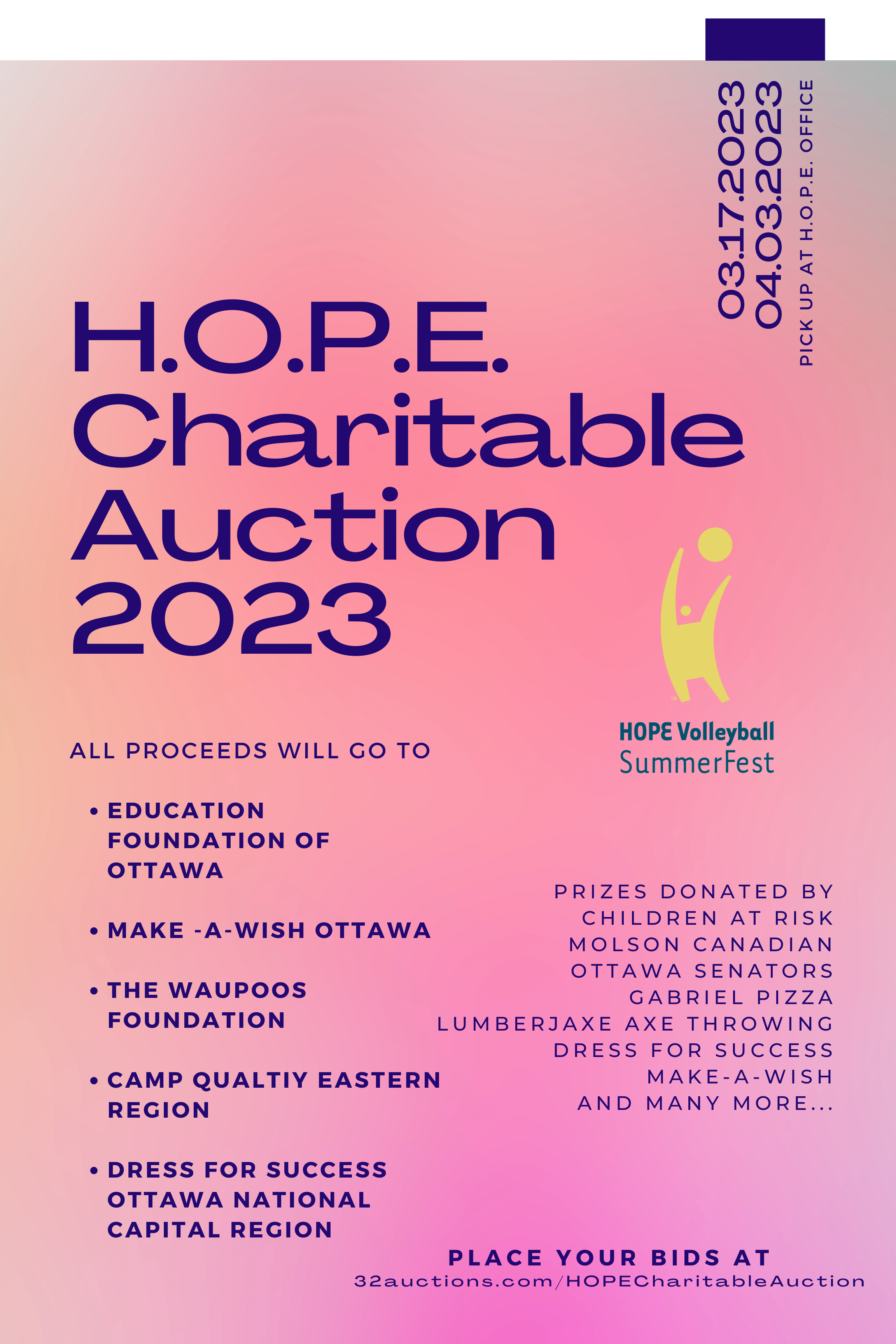 H.O.P.E. Charitable Auction 2023